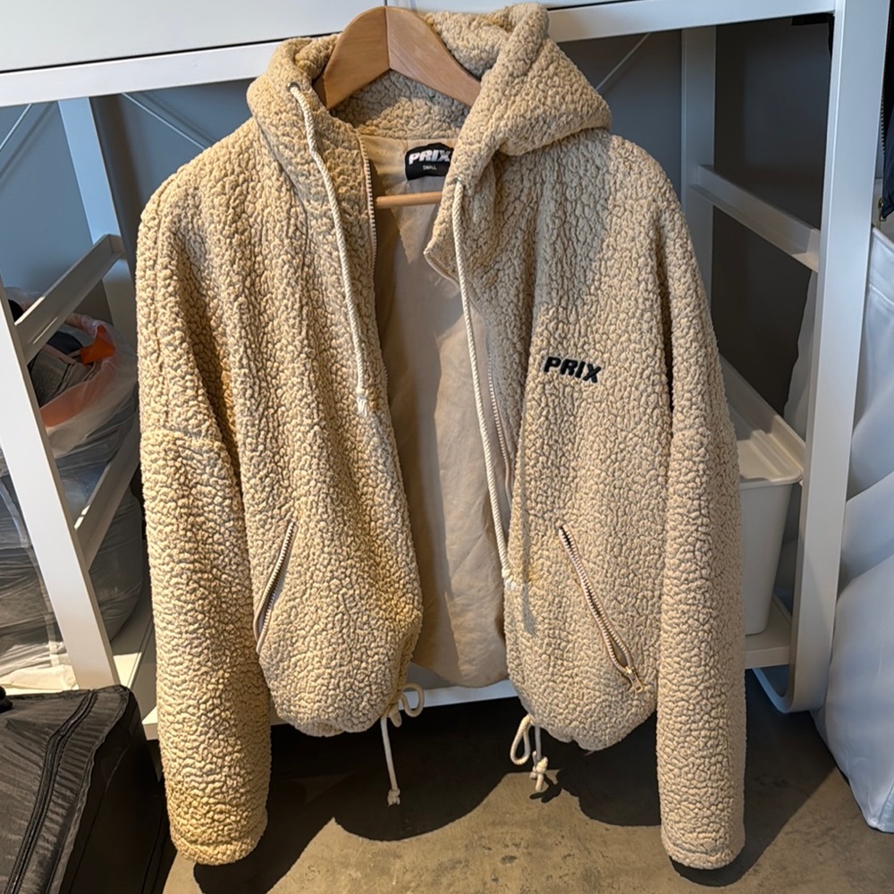 Prix workshop Beige Sherpa Jacket